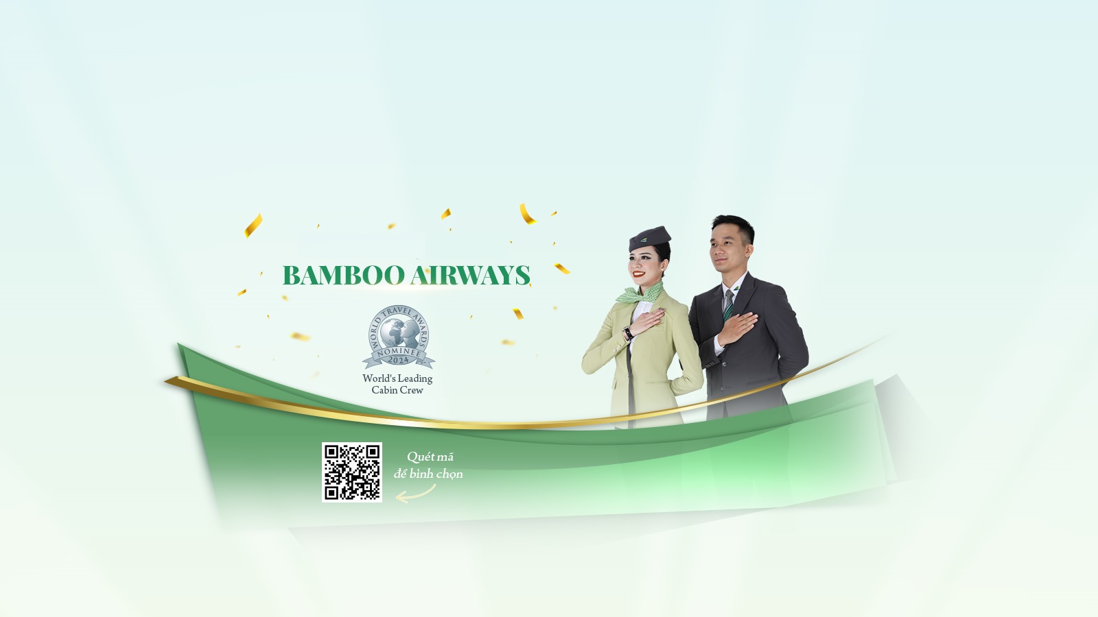 Vote for Bamboo Airways at the World Travel Awards 2024